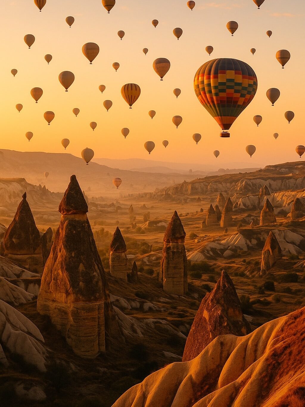 Turkey Discovery some places are famous for a reason. cappadocia is one of them. 🎈📍 göreme, cappadocia, turkeyh